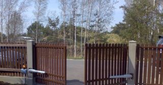 Купить распашные ворота из штакетника Ирбит, цена от 2718 руб.